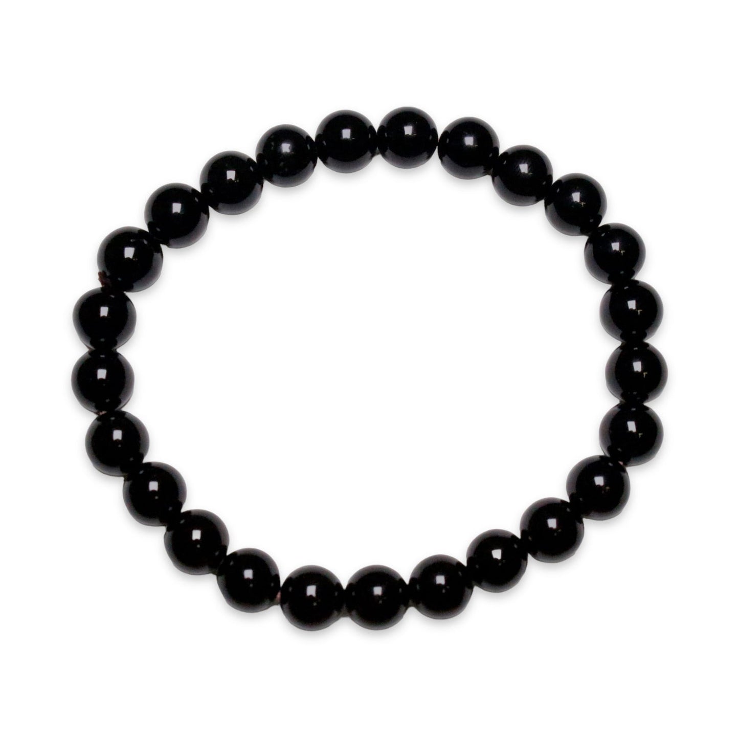 Bracelet Onyx noir A taille homme