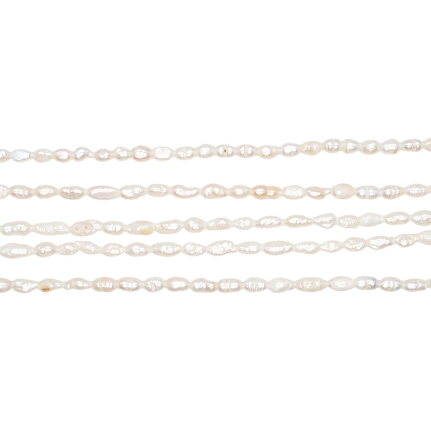 Fil de perle d’eau douce 3.3-3.5 mm [34]