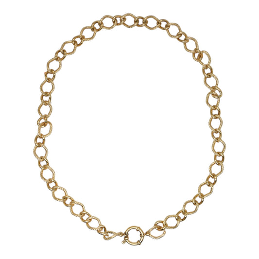 Chaîne de collier fermoir boué en acier inoxydable CHD-14