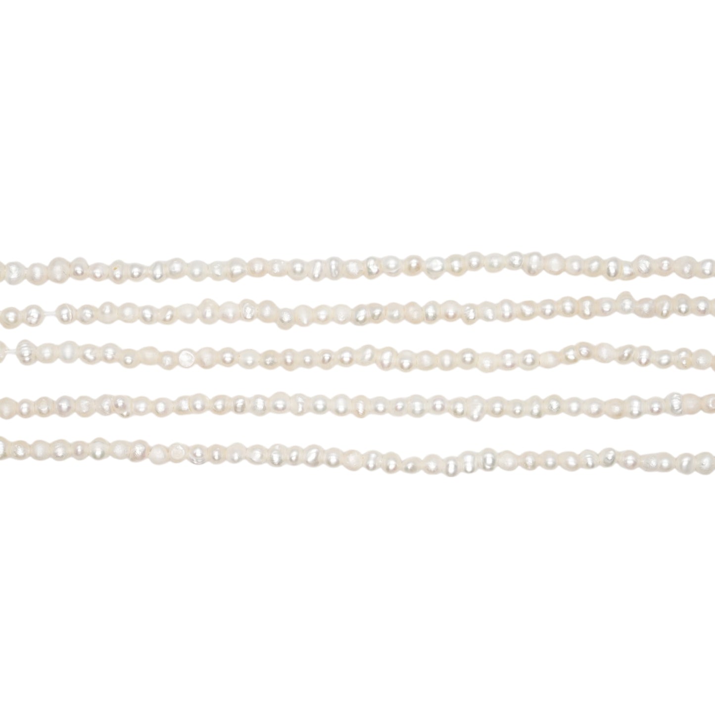 Fil de perle d’eau douce 3-3.5 mm [32]