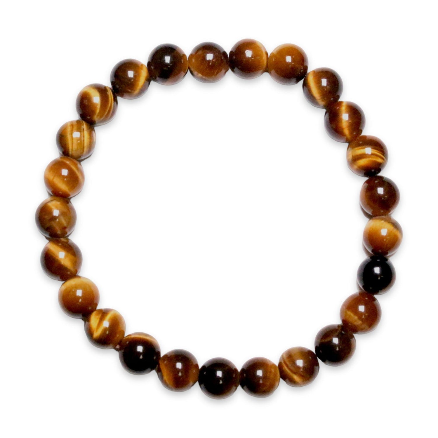 Bracelet Oeil de tigre AA+ taille homme - Foliesbijoux