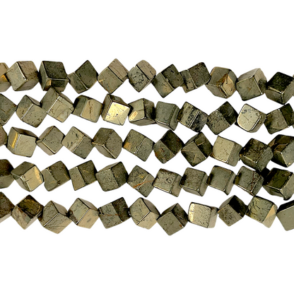 Fil de perle pyrite P-5 A