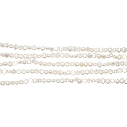 Fil de perle d’eau douce 3-4.5 mm [25]