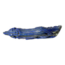 Afbeelding in Gallery-weergave laden, Loup en Lapis-lazuli pièce unique 17x9x4 cm

