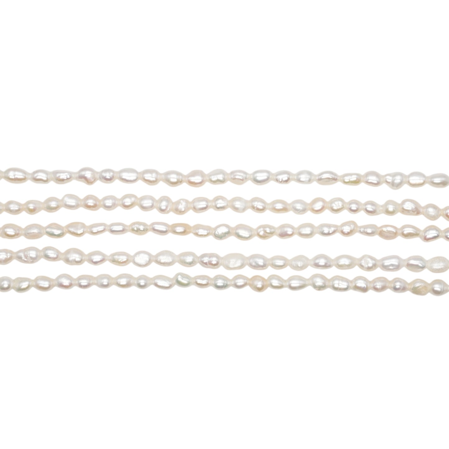 Fil de perle d’eau douce 3-4 mm [23]