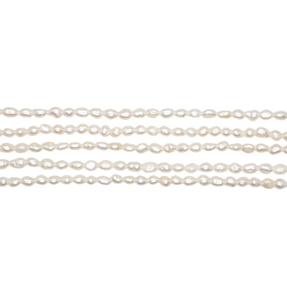 Fil de perle d’eau douce 3-4 mm [23]
