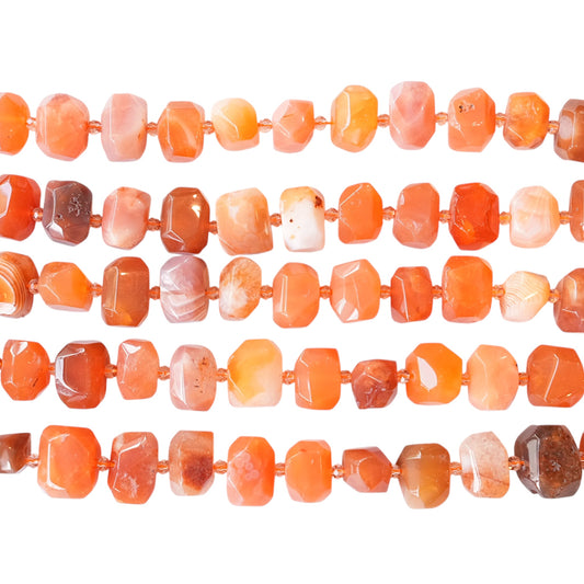Fil de perle forme libre Agate Botswana 13x18 mm (référence 50