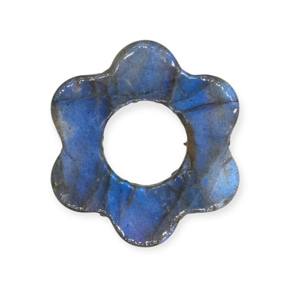 Lot de 2 charm’s Fleurs pour boucle d’oreille (Créole non comprise)