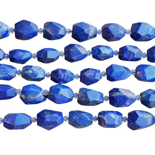 Fil de perle forme libre Lapis 18x25 mm (référence 122)