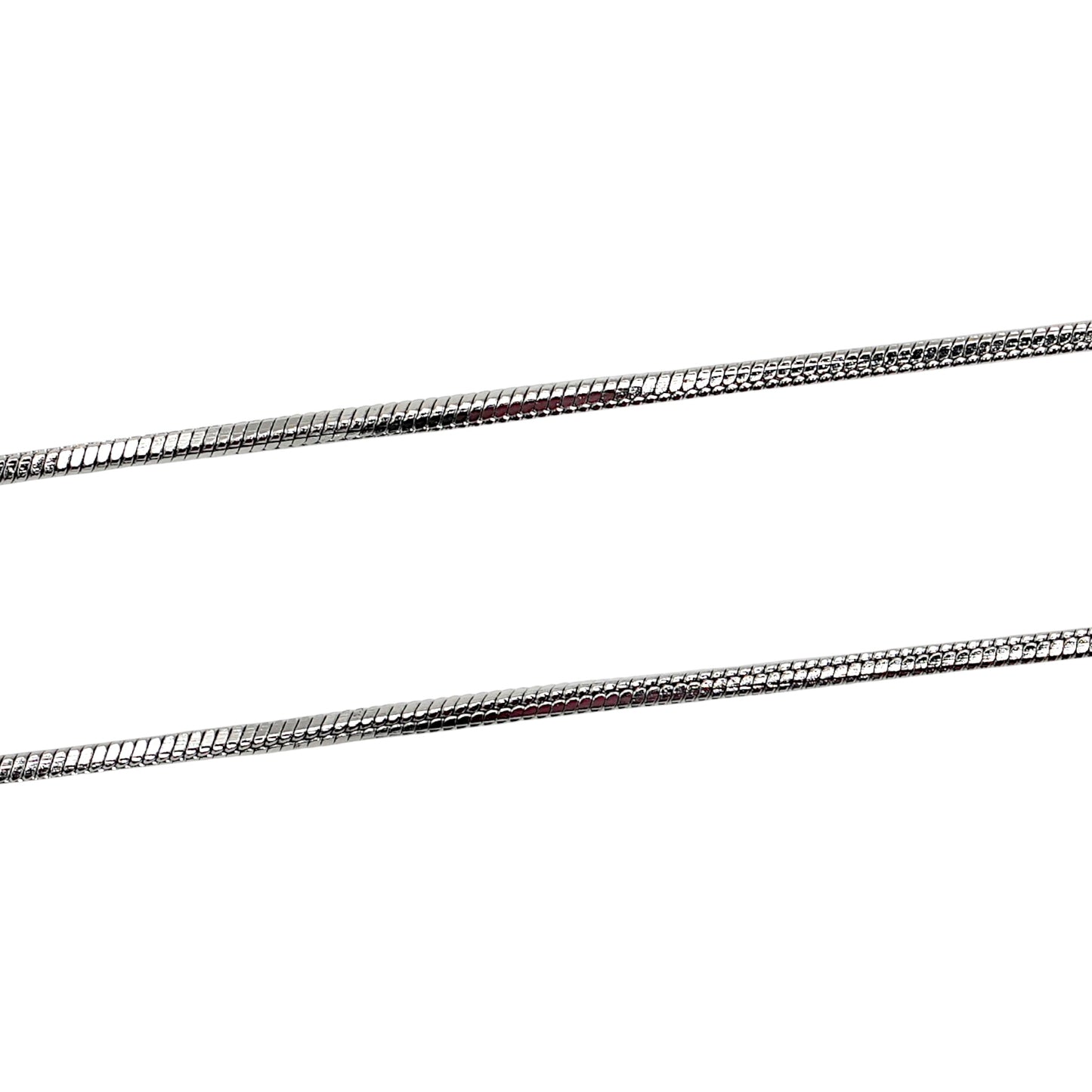 10 chaînes en acier inoxydable argenté modèle 2 R