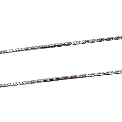 10 chaînes en acier inoxydable argenté modèle 2 R