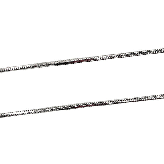 10 chaînes en acier inoxydable argenté modèle 2 R