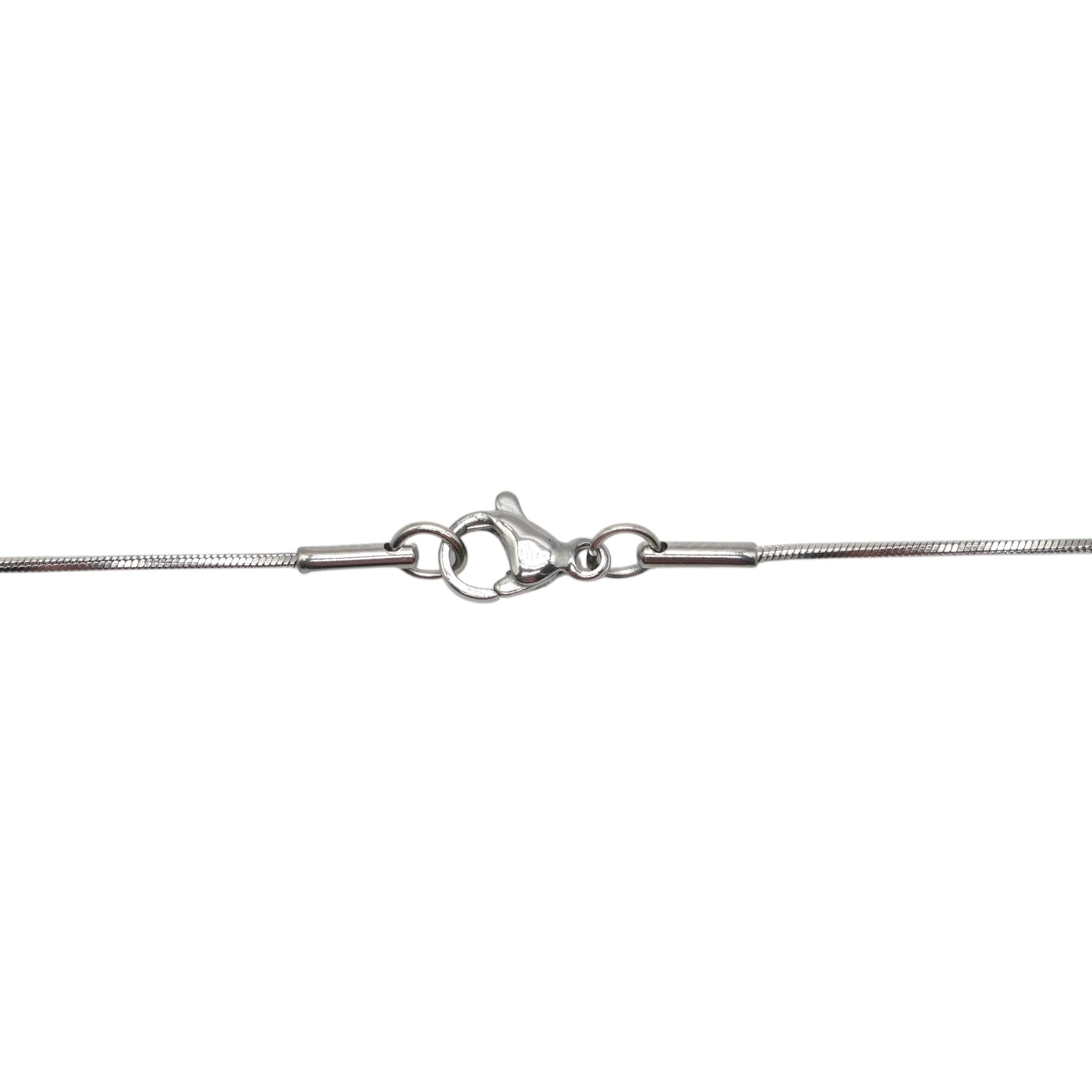 10 chaînes en acier inoxydable argenté modèle 2 R