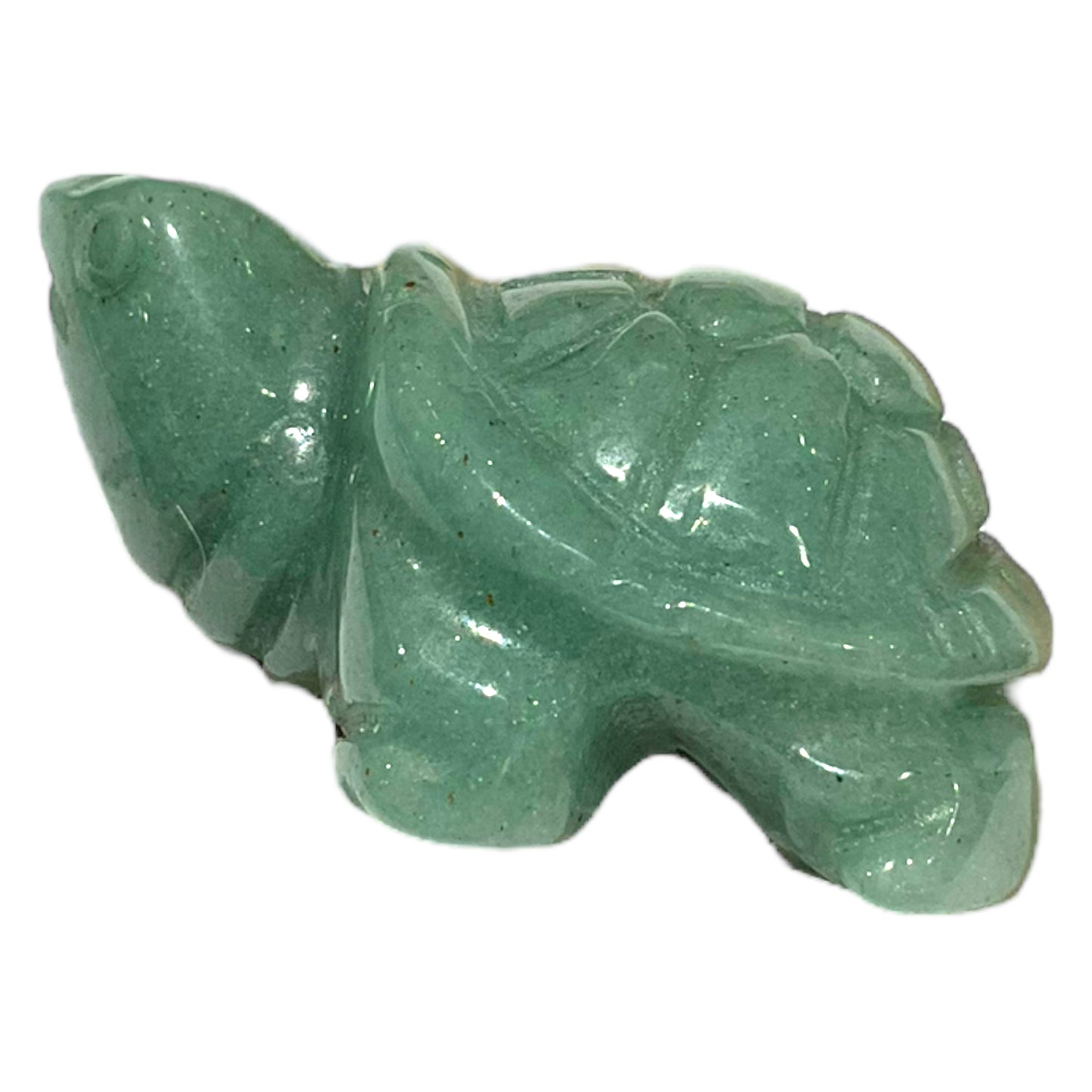 Tortue en Aventurine Verte