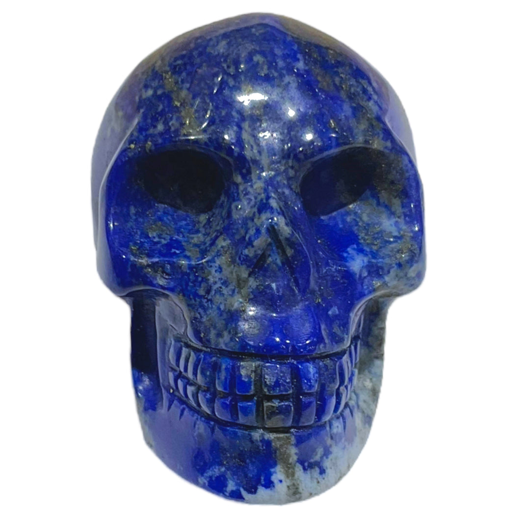 Crâne en Lapis Lazuli
