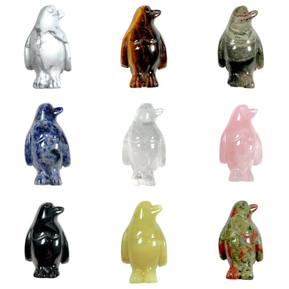 Figurines de pingouin AA — 5x2.5 cm  (12 pierres disponible)