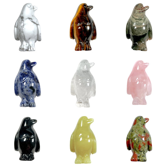 Figurines de pingouin AA — 5x2.5 cm  (12 pierres disponible)