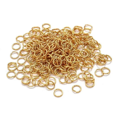 Lot de 100 anneaux de jonction ouvert acier inoxydable KK451 NEW/RESTOCK