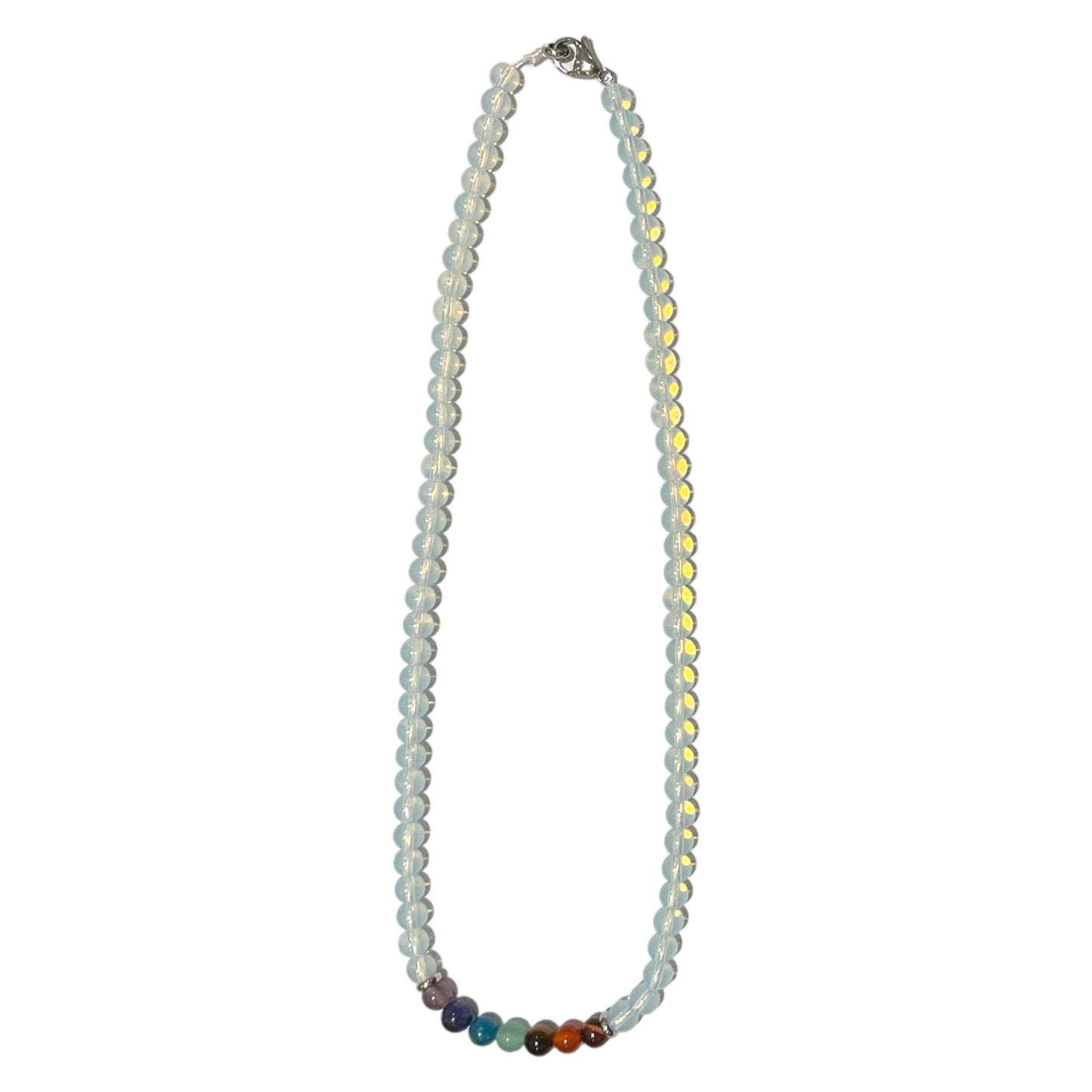 Collier boule 7 Chakras Opaline