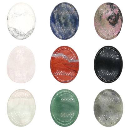Galet anti stress forme ovale (17 pierres disponible)