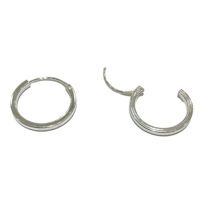 Boucle d'oreille ronde Argent 925