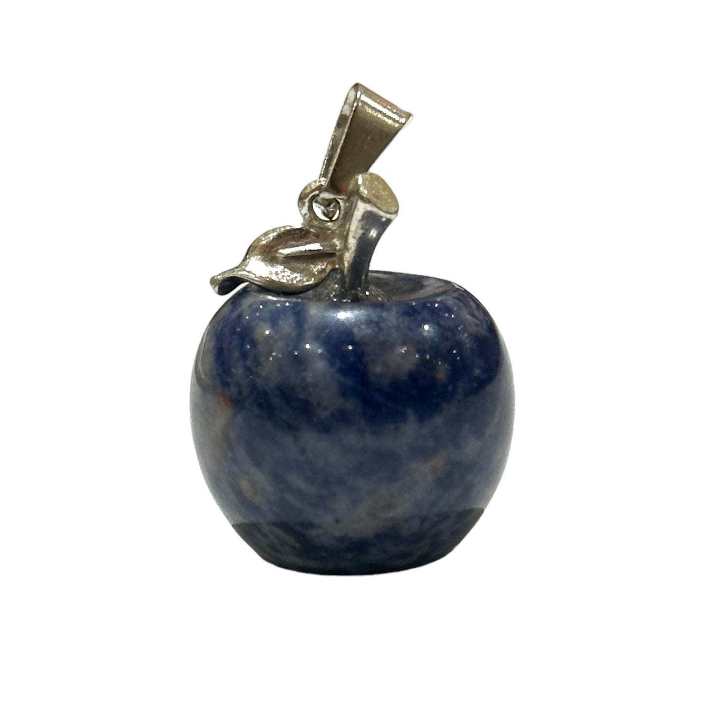 Pendentif en pomme en sodalite