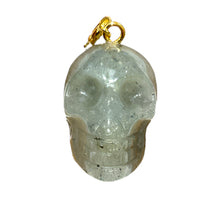 Load image into Gallery viewer, Pendentif crâne en labradorite
