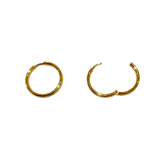 Lot de 5 paire de boucle d'oreille dorée