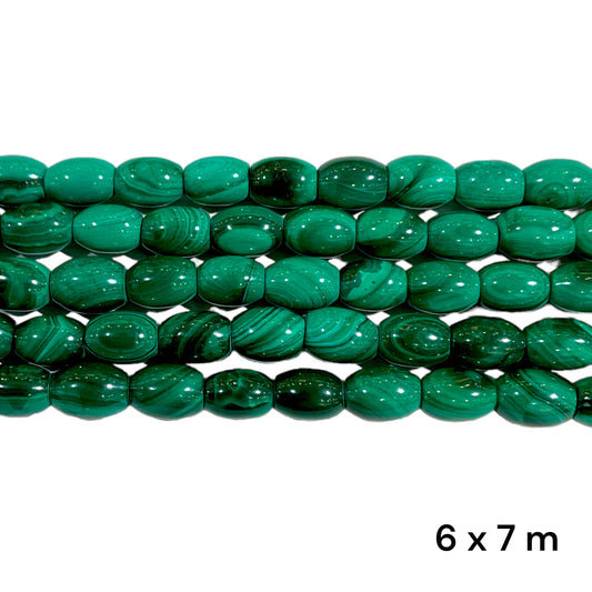 Fil Malachite Ovale