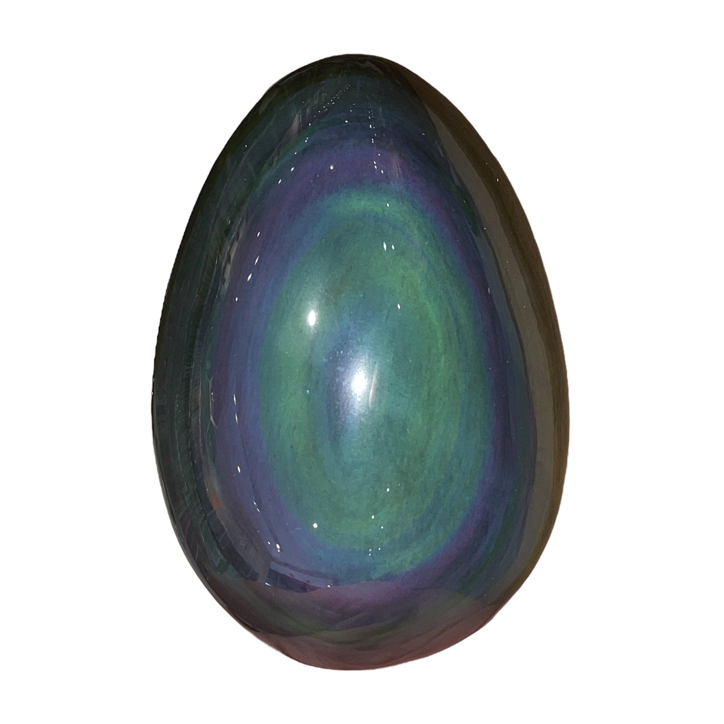 Obsidian egg celestial eye per kg