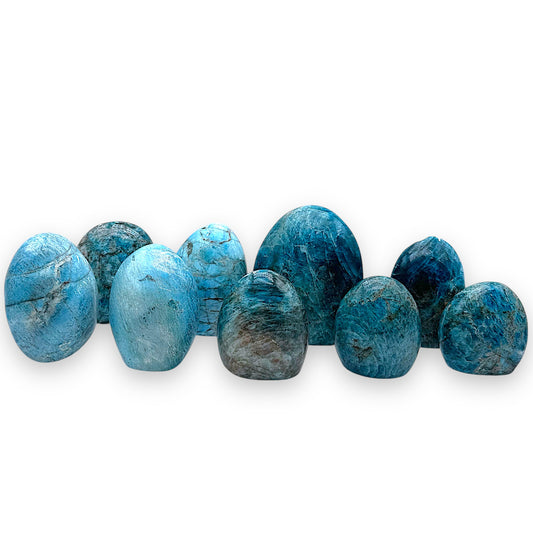 Apatite bleue forme libre