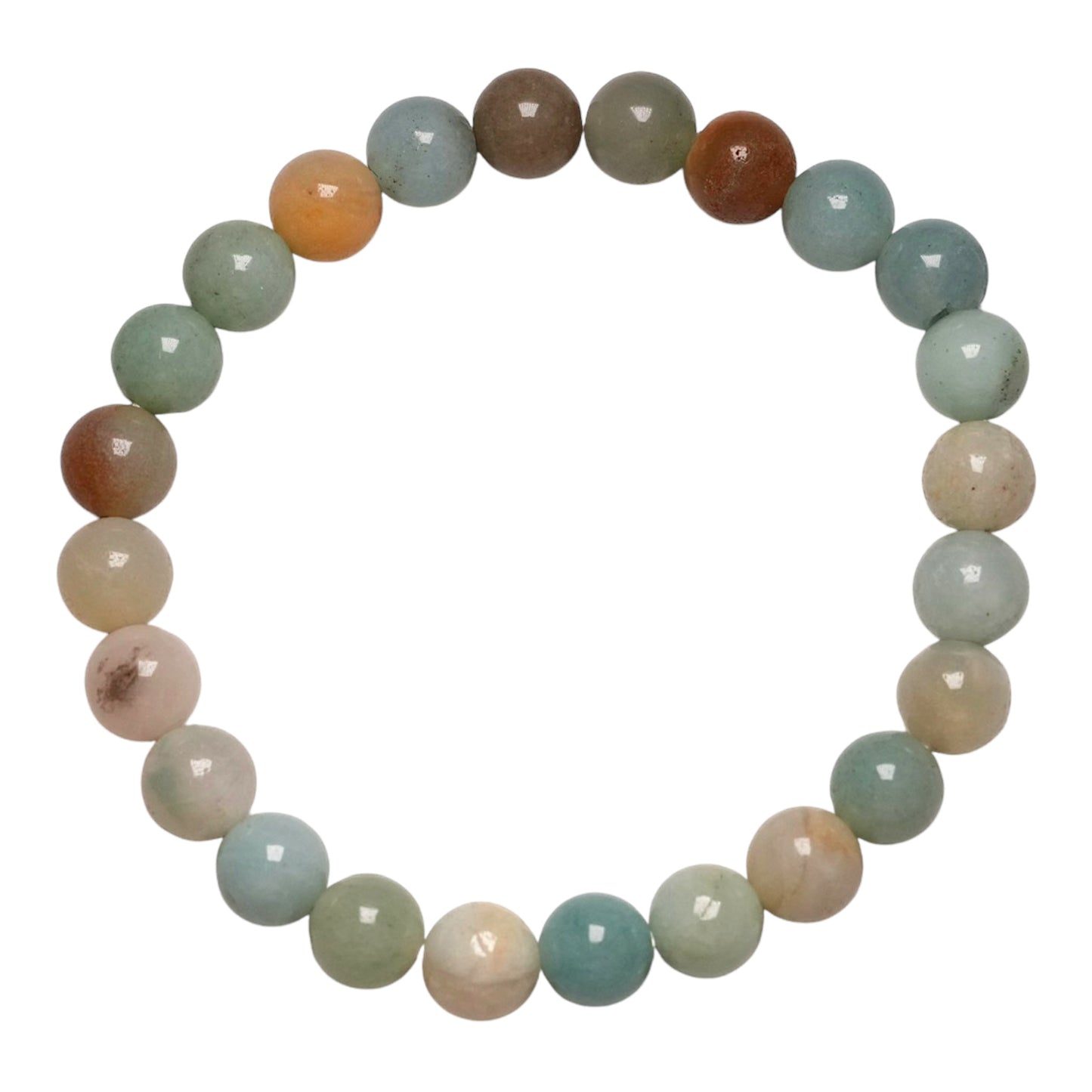 Bracelet Amazonite de Chine taille homme