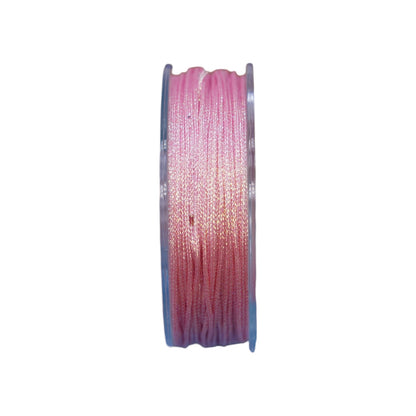 Cordon tressé brillant 1 mm – Bobine de 30 m