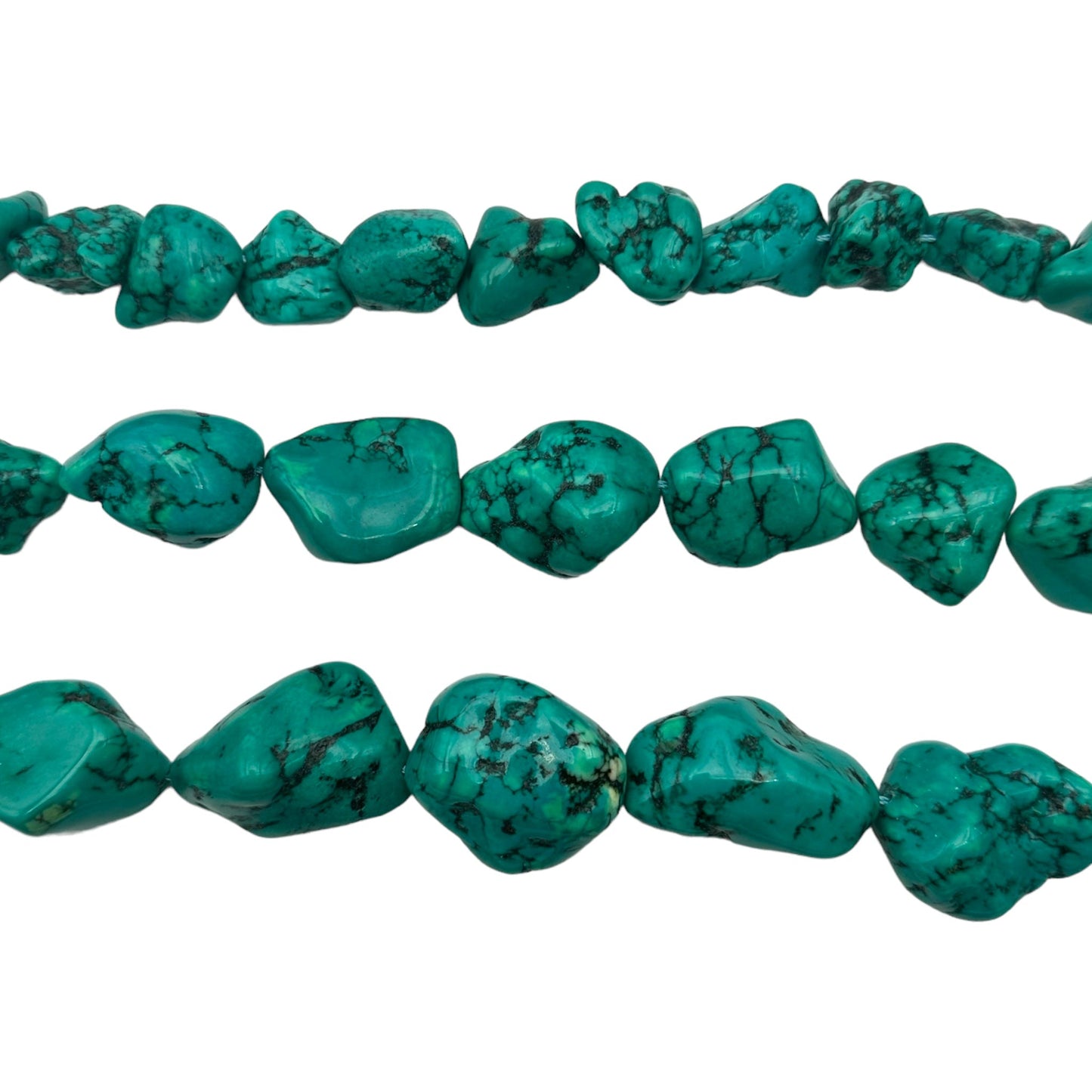 Fil Turquoise de Chine forme libre