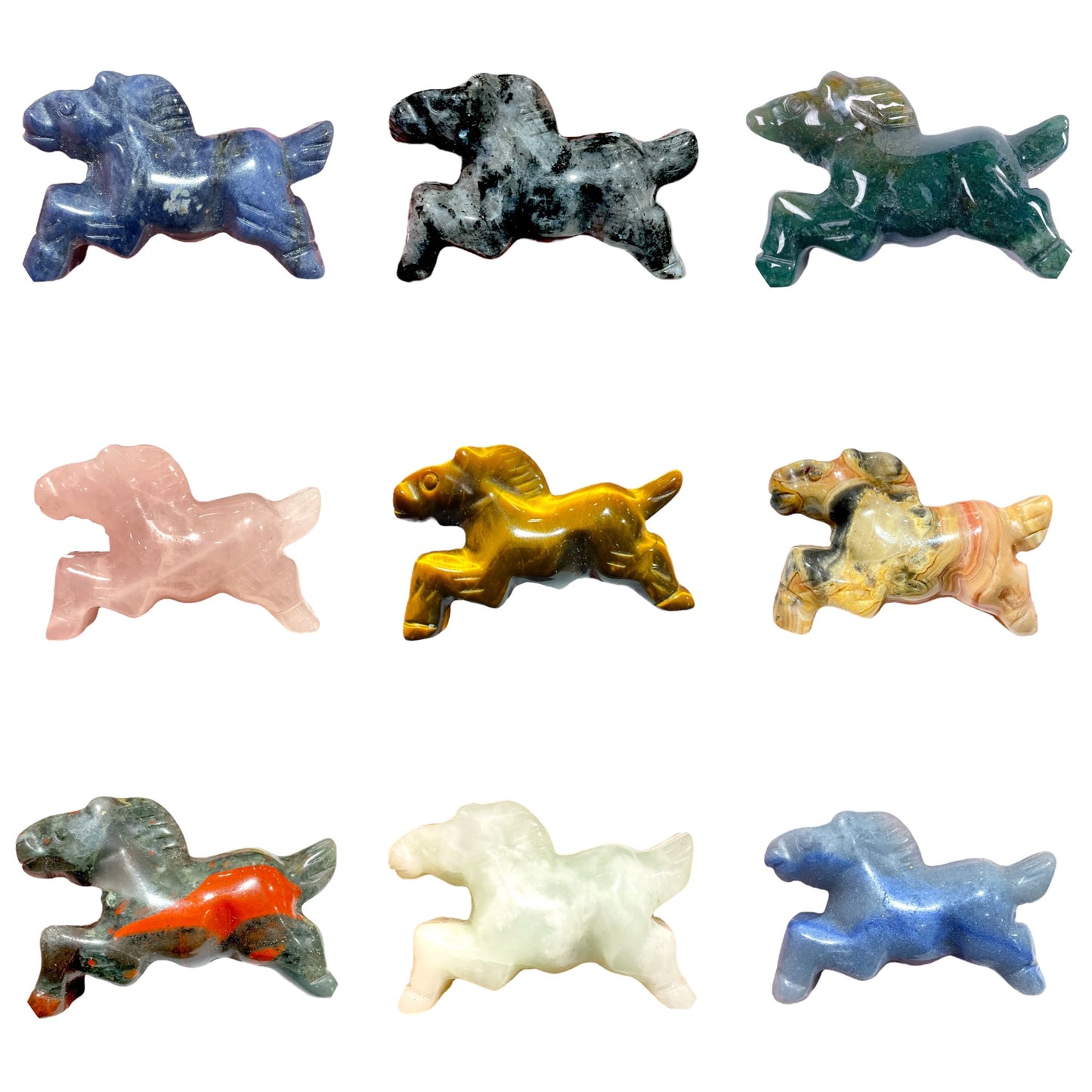 Horse Figurine (11 stones available)