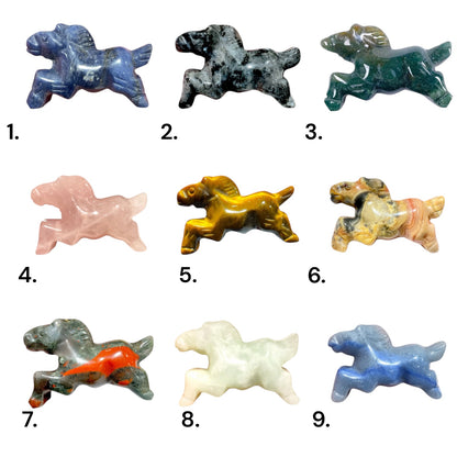 Horse Figurine (11 stones available)