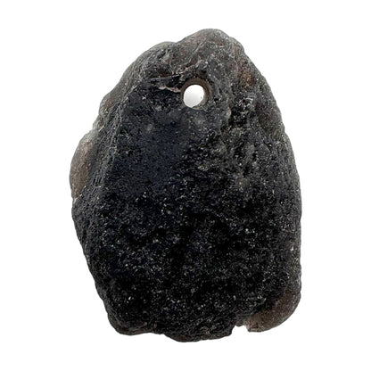 Pendentif Tectite brut (impact de météorite)