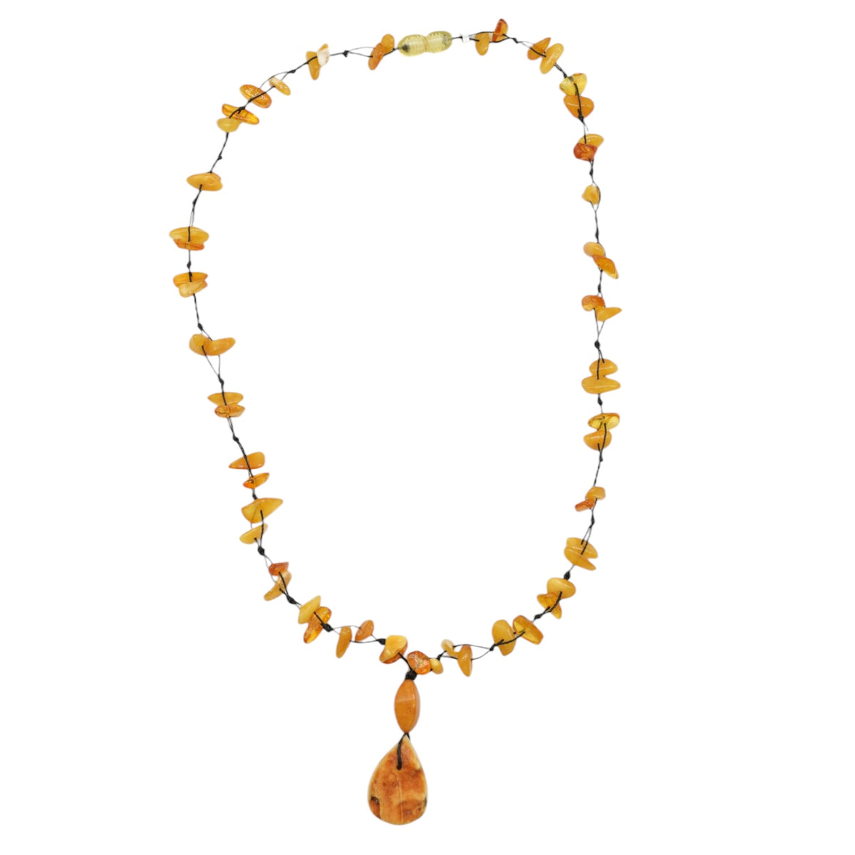 Collier Ambre pour adulte avec pendentif