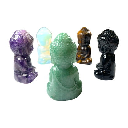 Figurine bouddha en Aventurine verte