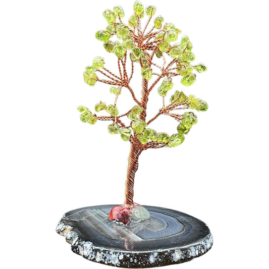 Arbre de vie en Péridot - Foliesbijoux