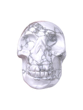 Load image into Gallery viewer, Crâne en Howlite blanche

