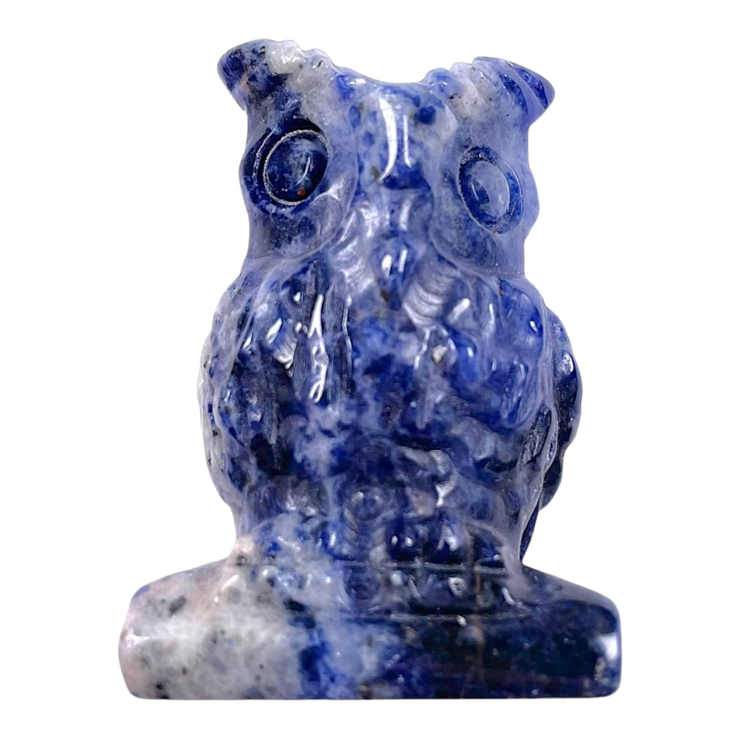 Figurine Hibou en Sodalite