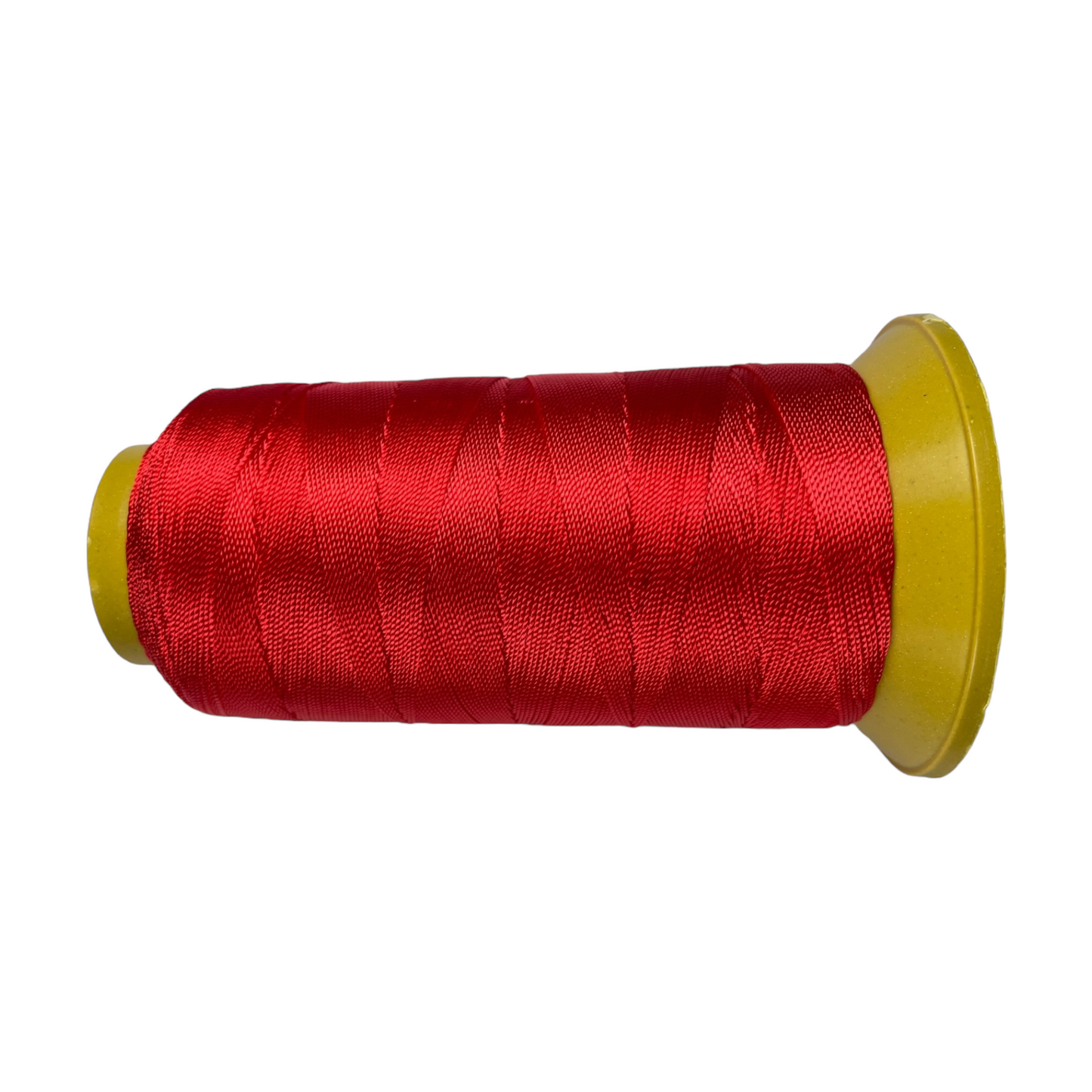 Bobine de fil en polyester rouge pour fabrication pour collier #4 - Foliesbijoux