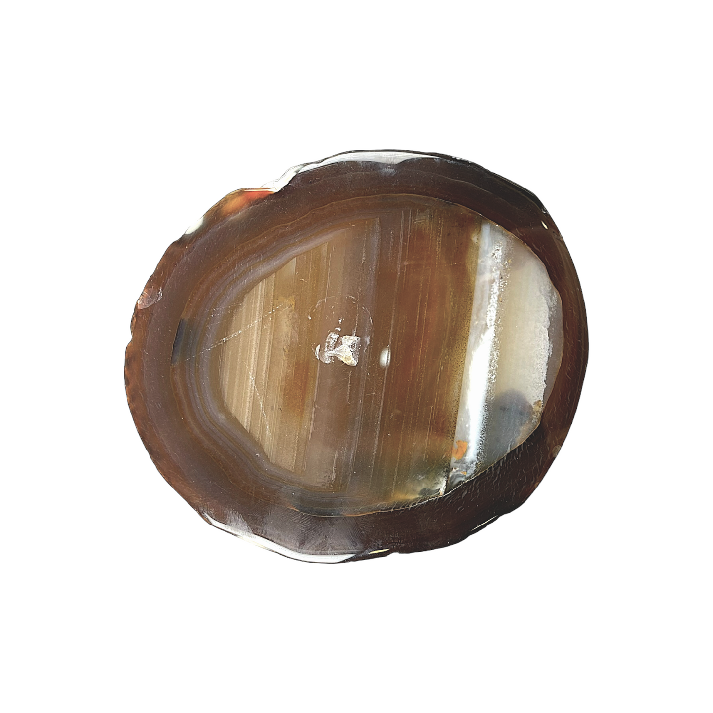 Agate marron