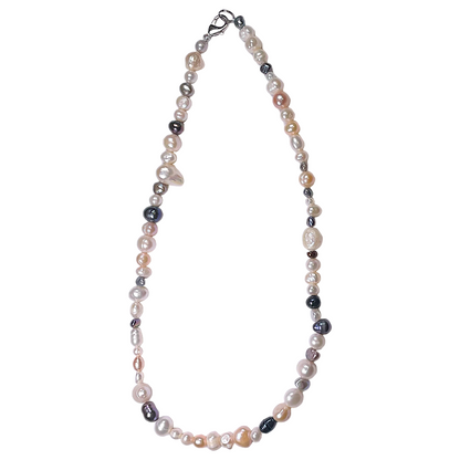 Collier en perles d’eau douce mix 1