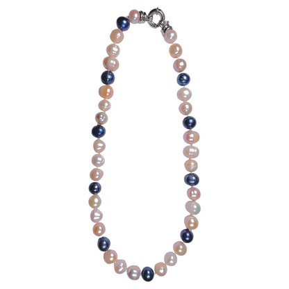 Collier en perles d’eau douce mix 3