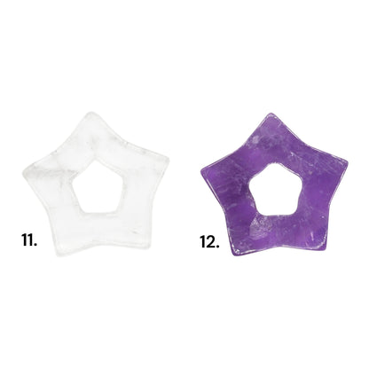 Lot de 2 charm’s Etoile pour boucle d’oreille (Créole non comprise) (2 tailles disponible)