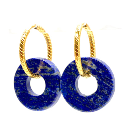 Lot de 2 charm’s Donut pour boucle d’oreille (Créole non comprise) (2 tailles disponible)