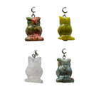 Pendentif Coin Morella Avec Hibou Argenté 33 Mm - Bijou Interchangeable Pour Collier Ou Bracelet - 8