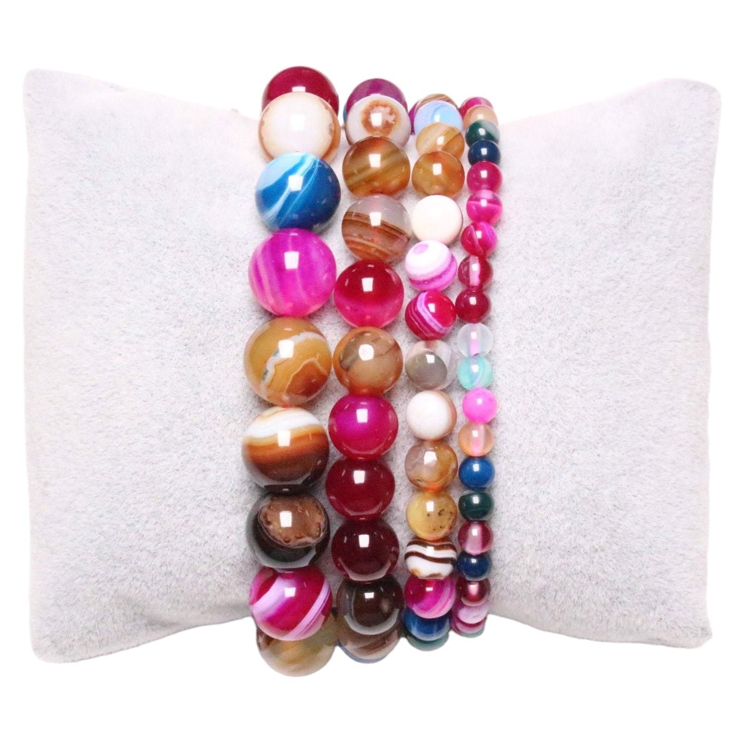 Bracelet Agate Multicolore A